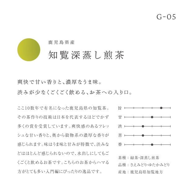 Chiran / Fukamushi Sencha / 4g
